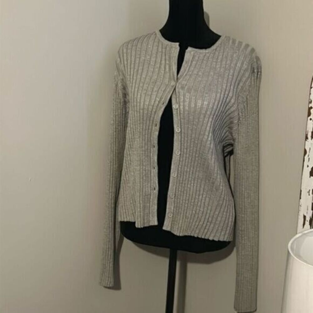 Forever 21 ribbed button cardigan size 3X   B